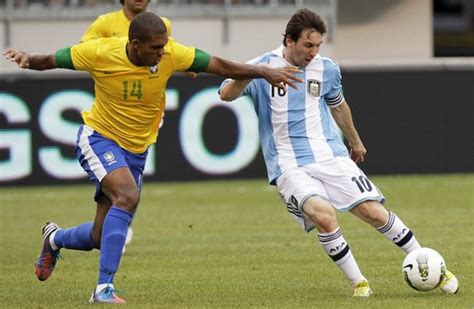 The Only One to Score 7 Goals vs Brazil Lionel Messi .